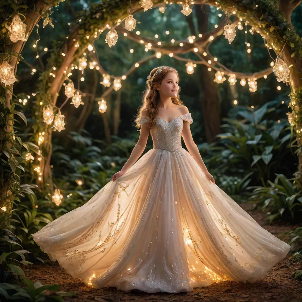 The Enchanted Princess and Her Dreamy Castle