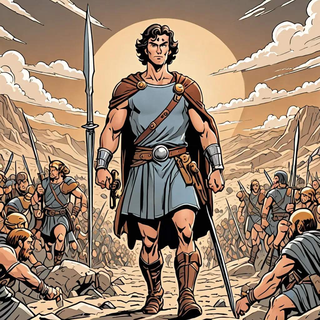 David and Goliath