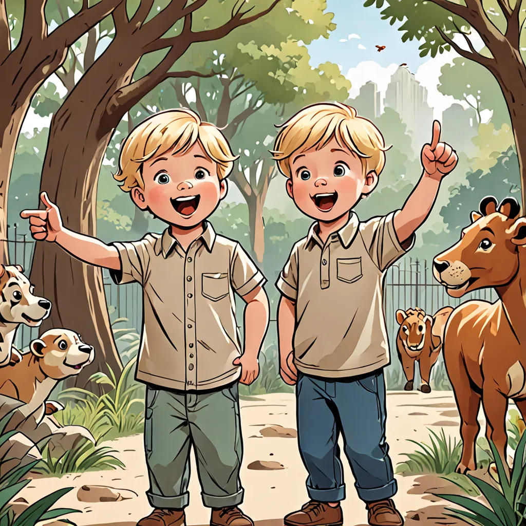 The Zoo Adventures of Finn and Elijah