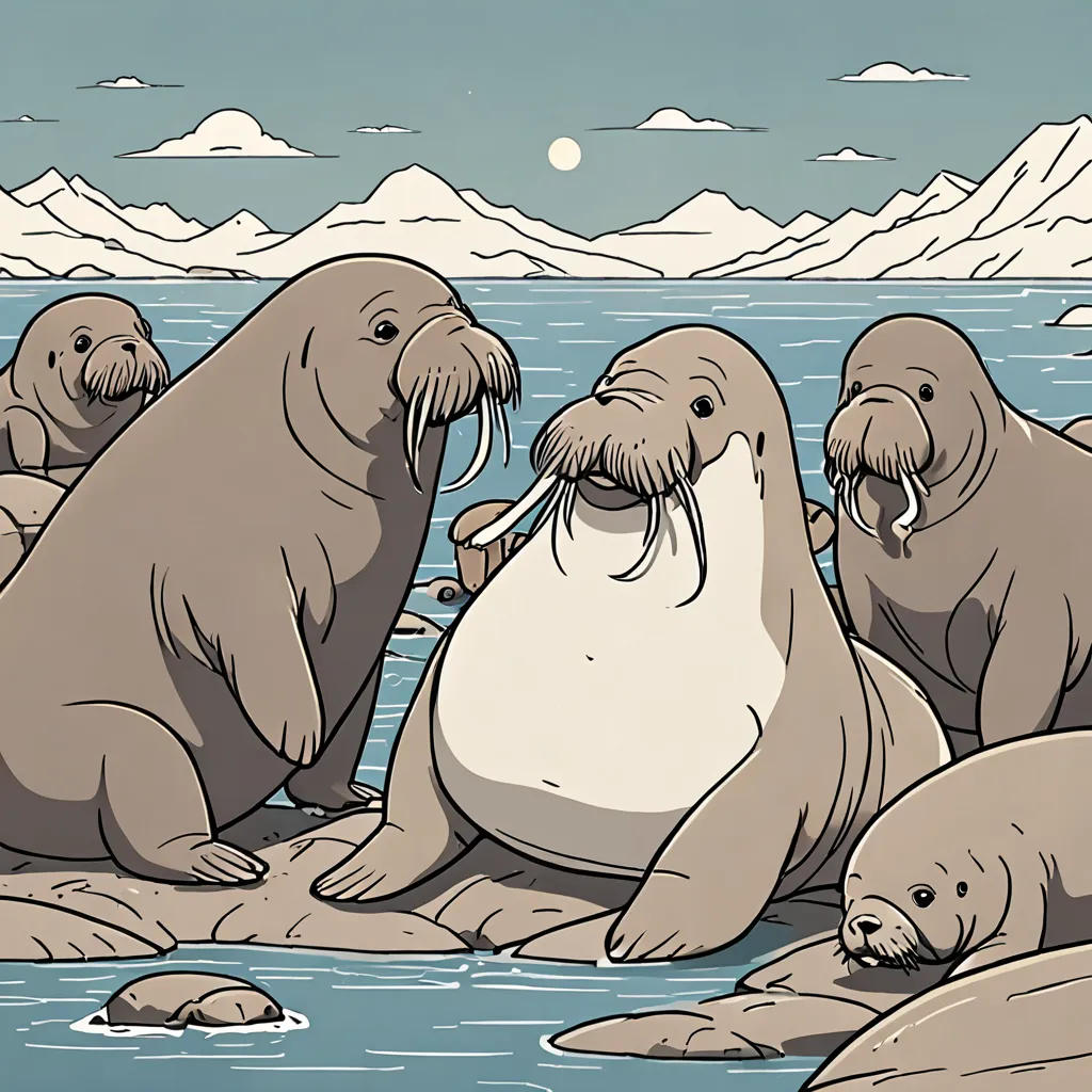 Wally the Sharing Walrus