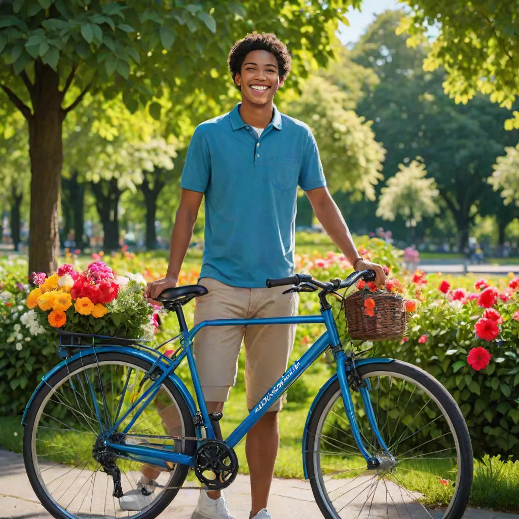 Solomon and His Blue Bicycle