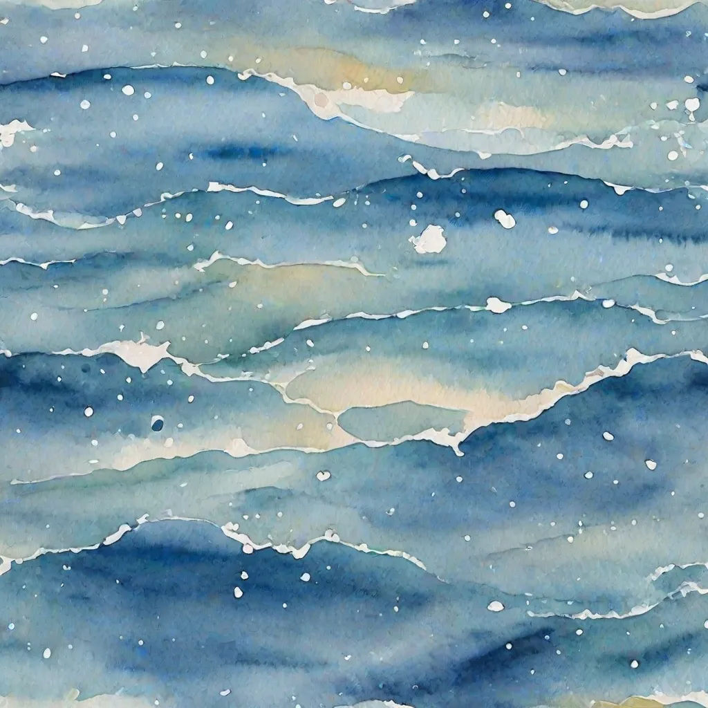 Raindrop finally reached the ocean, her journey's end. She merged with the ocean, becoming a part of something much larger than herself.