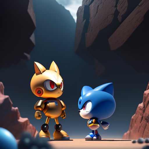 Metal Sonic - Sonic the Hedgehog, This is Metal Sonic's art…