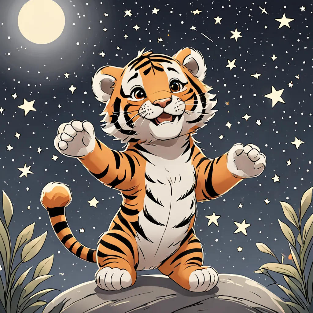 Tori the Tiger Cub: Reach for the Stars