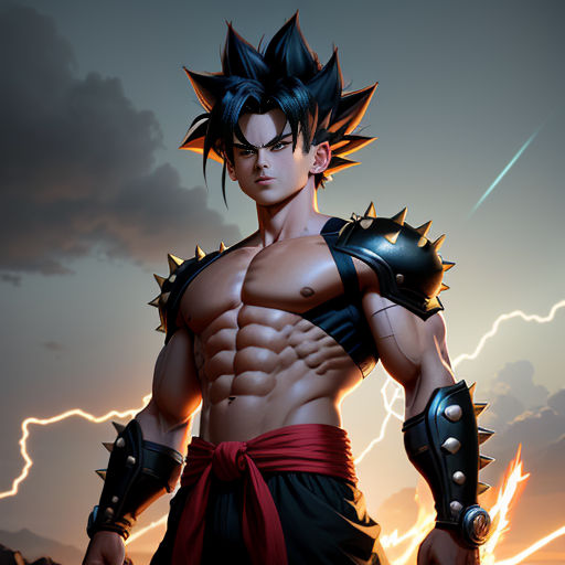 saiyan hair in real life