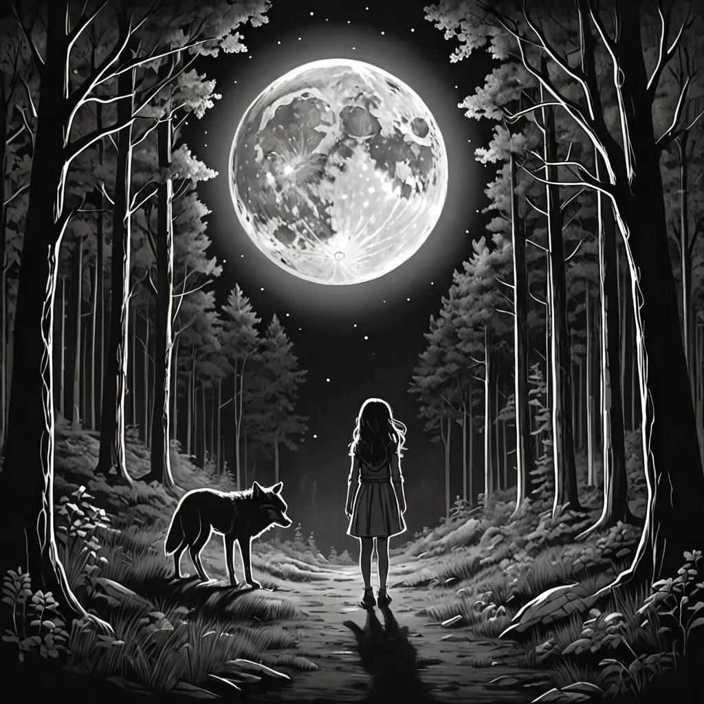 The Girl Who Became a Wolf