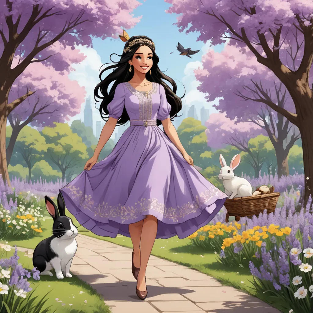Queen Arwa and the Bunny Friends