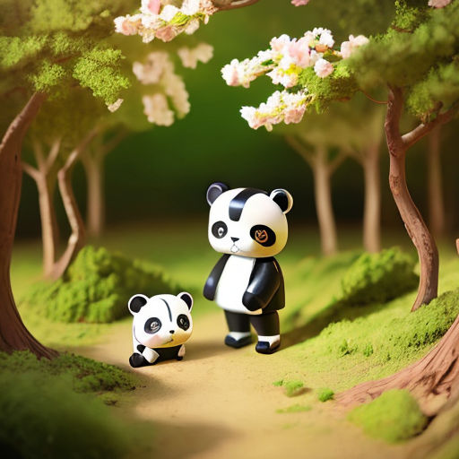 The Adventures of Whiskers the cat and Bamboo the panda