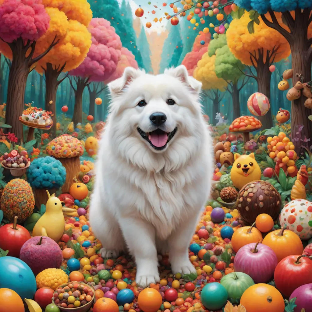 The Adventures of Gigantic Fluffy: A Whimsical Quest for Food