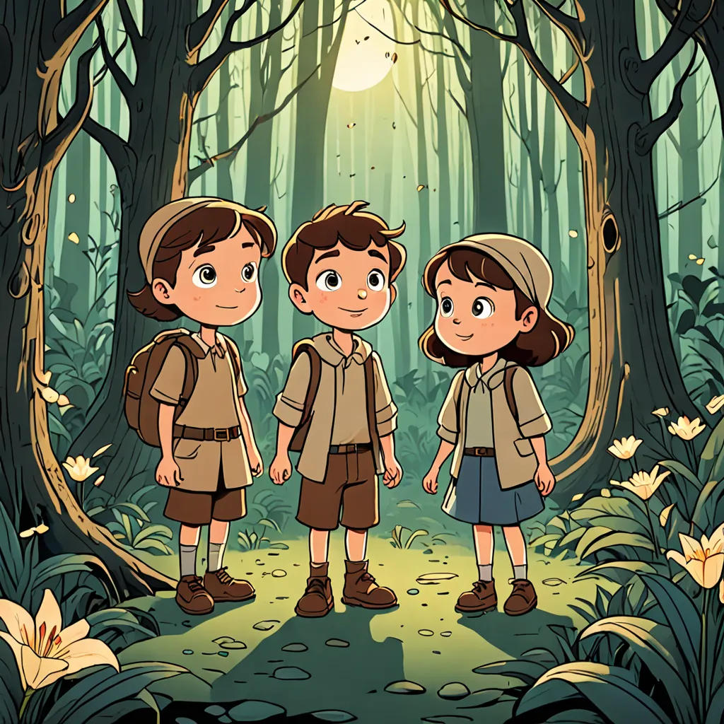 The Enchanted Forest: A Tale of Friendship and Adventure