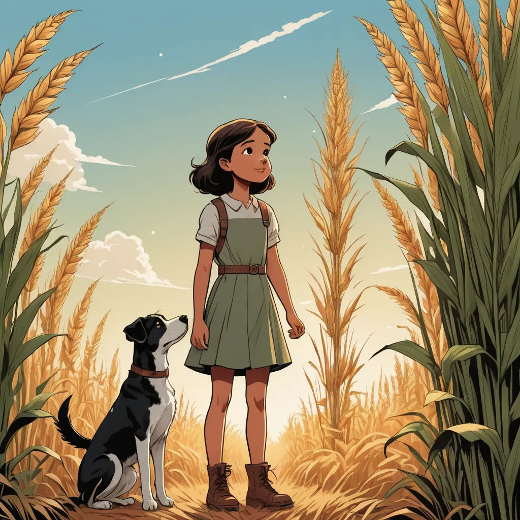 The Girl and the Giant Corn cover image