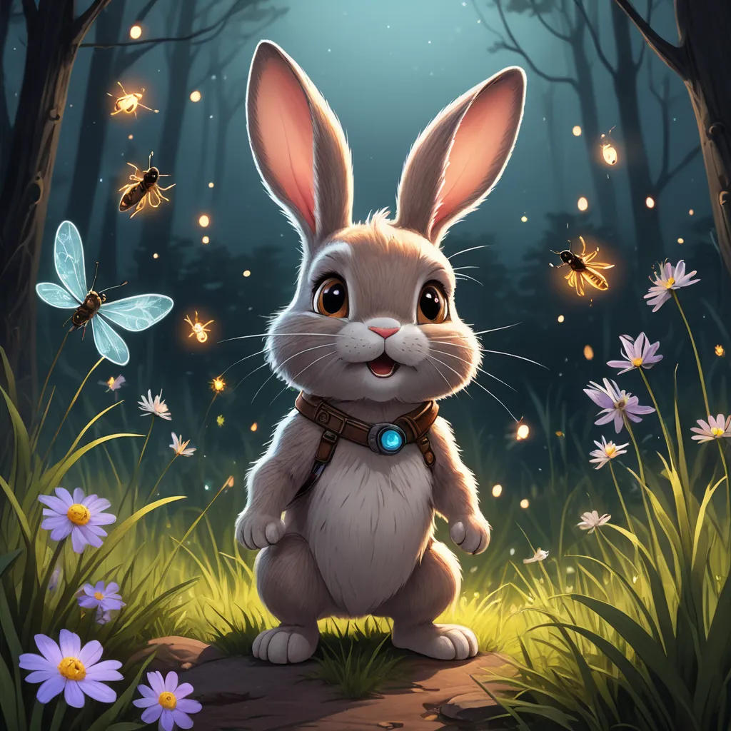 The Adventure of Sparky the Brave Bunny