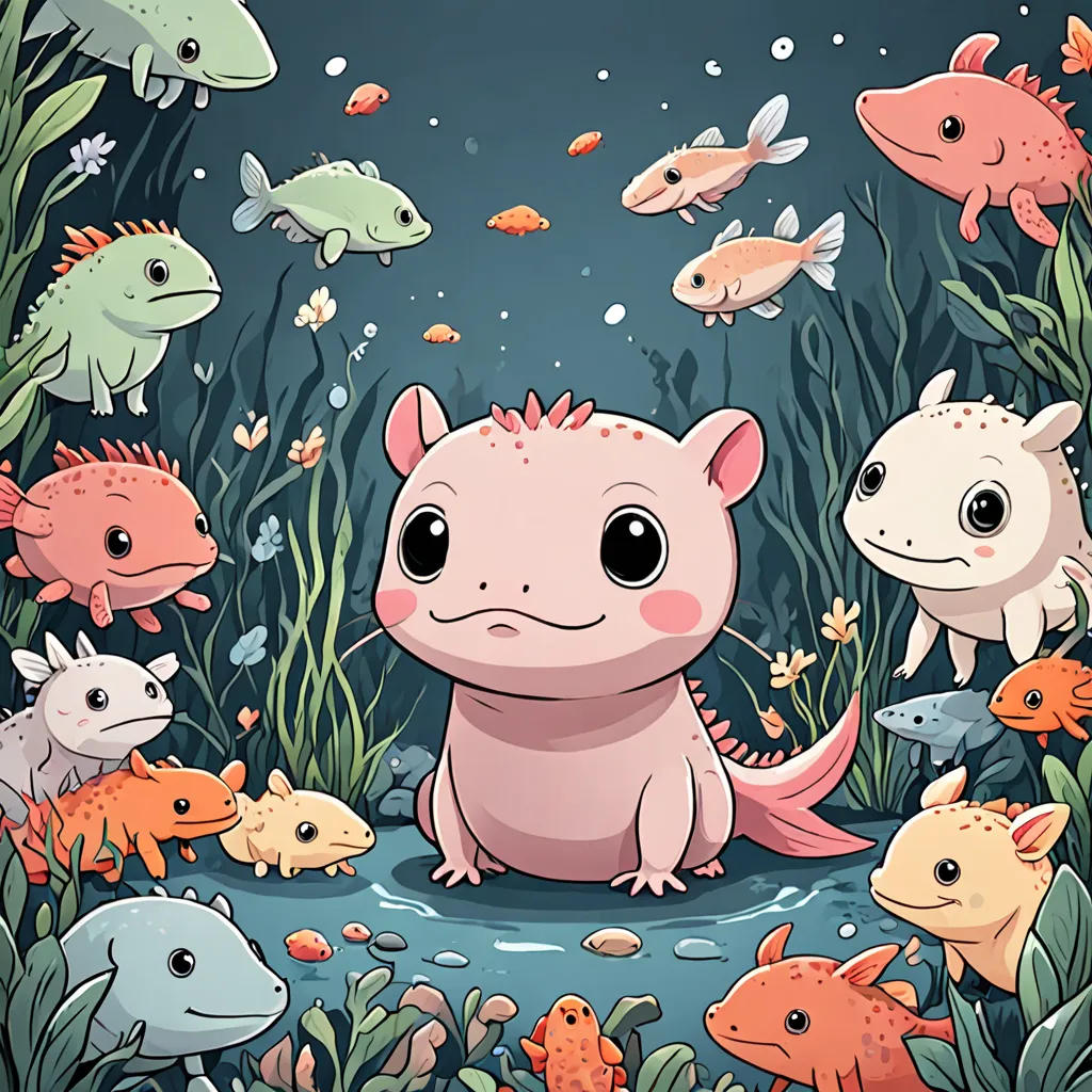 The Anxious Axolotl's Adventure