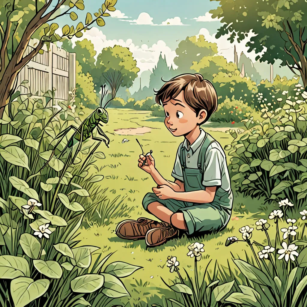 The Boy and the Grasshopper