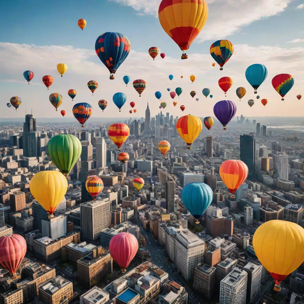 The Adventure of the Colorful Balloons
