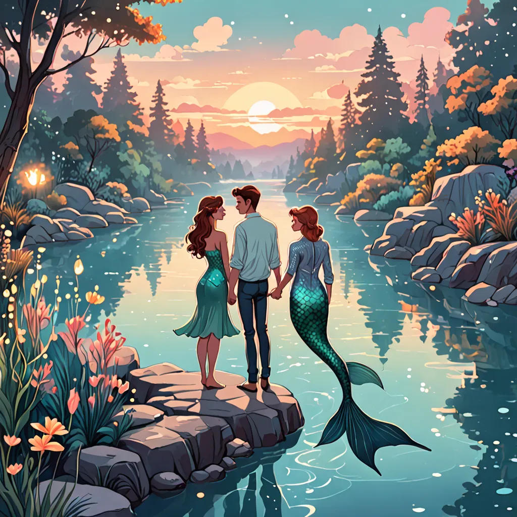 The Enchanted River Love Tale