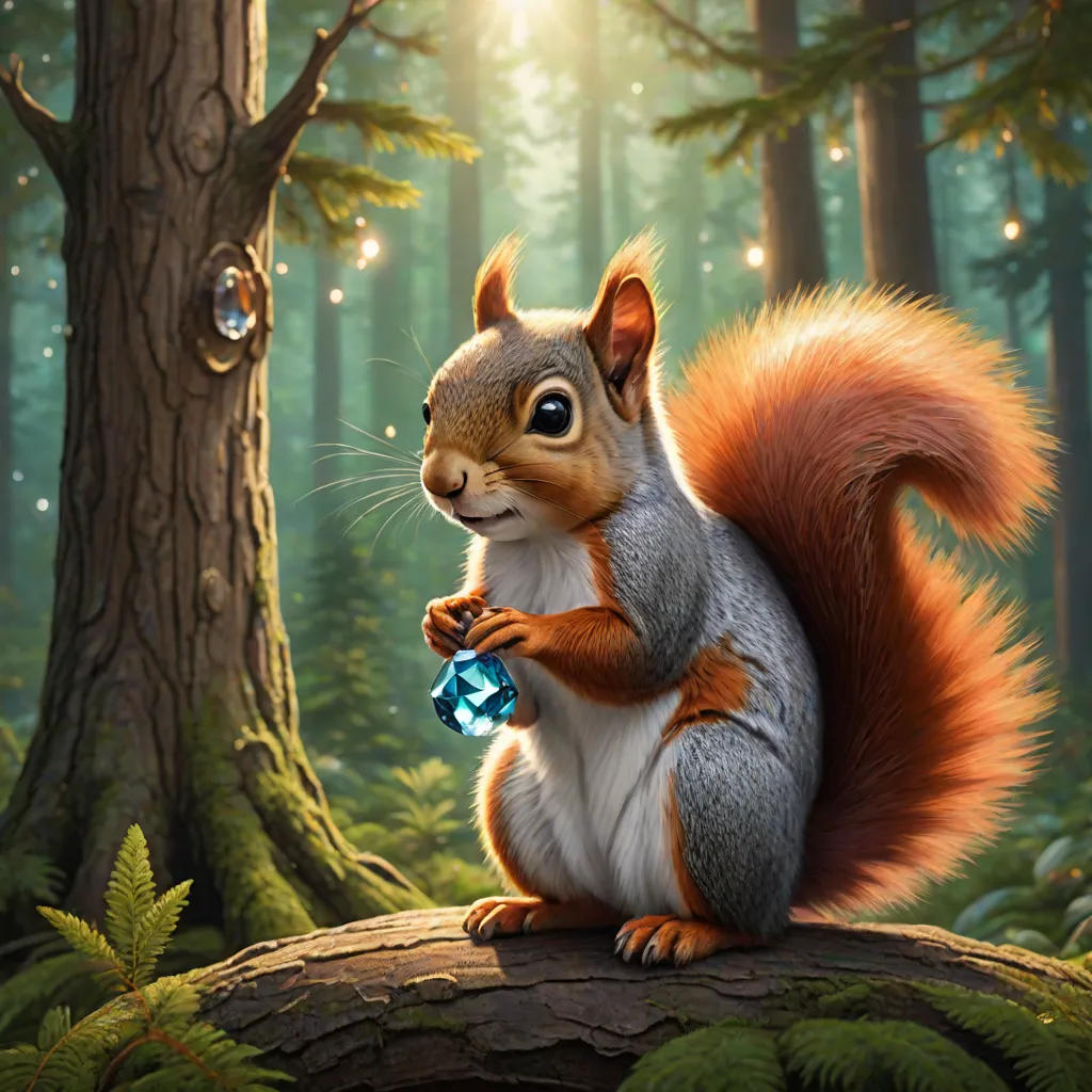 The Brave Little Squirrel