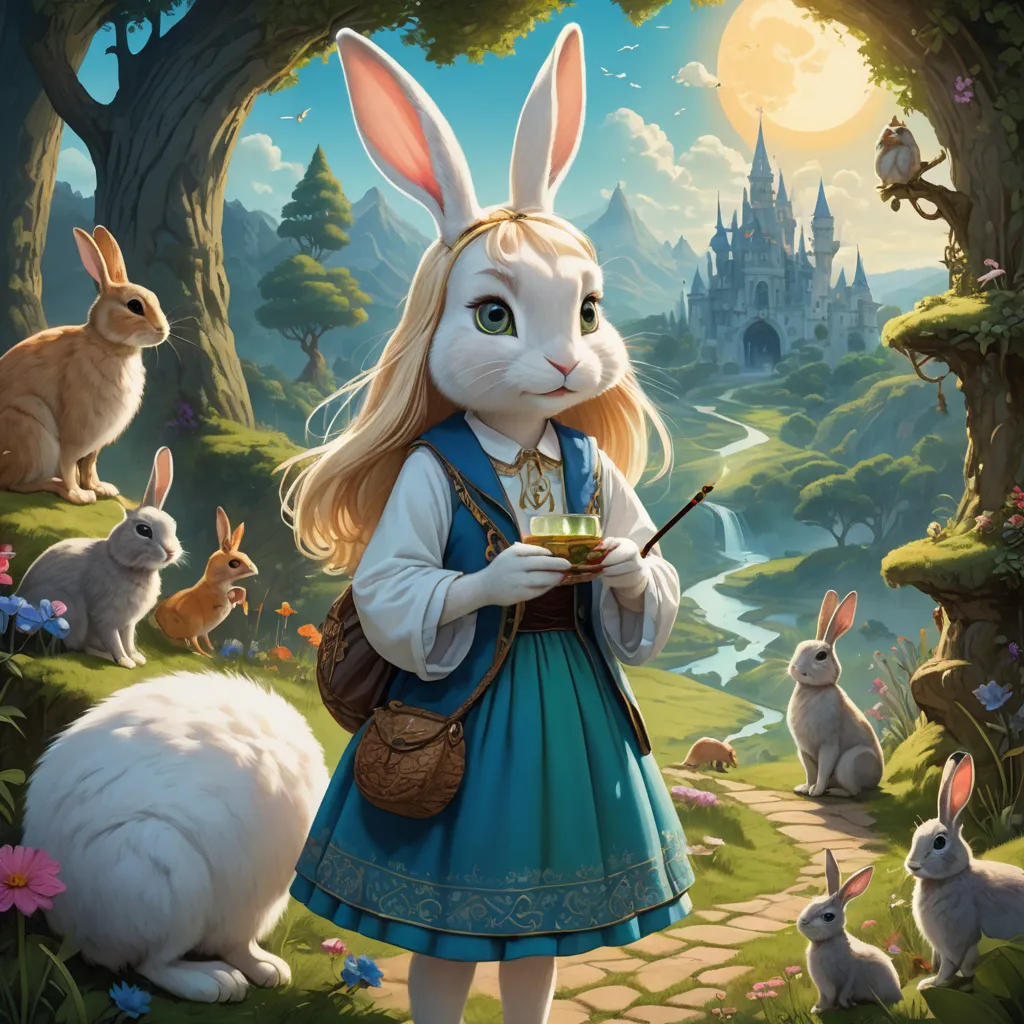 Whispers from Wonderland: Mysteries of the Magical Mirror
