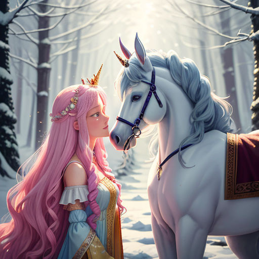Unicorn kawaii cartoon. Smiling funny little unicorn with rainbow mane and  horn anime Stock Vector Image & Art - Alamy