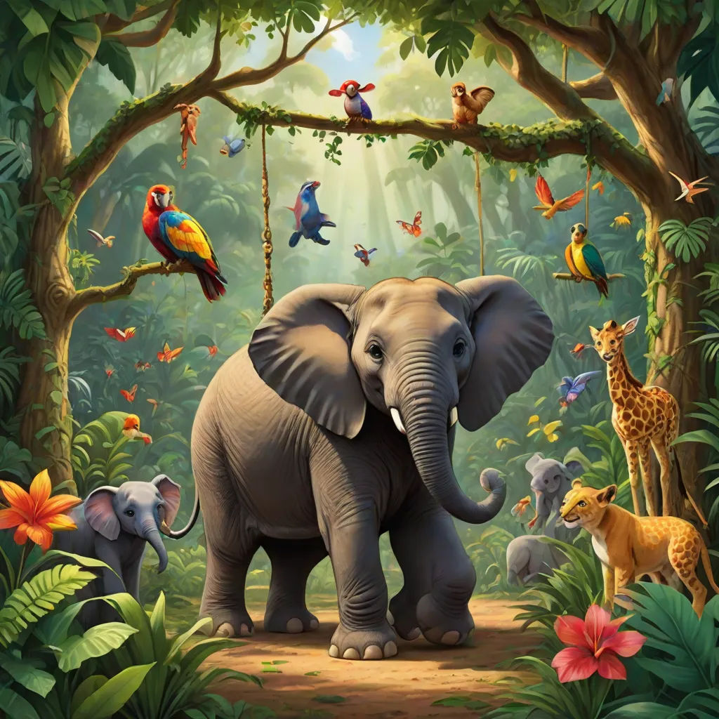 The Little Elephant's Journey