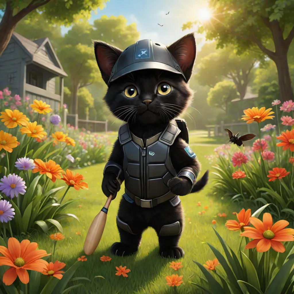 The Cricket Kitten