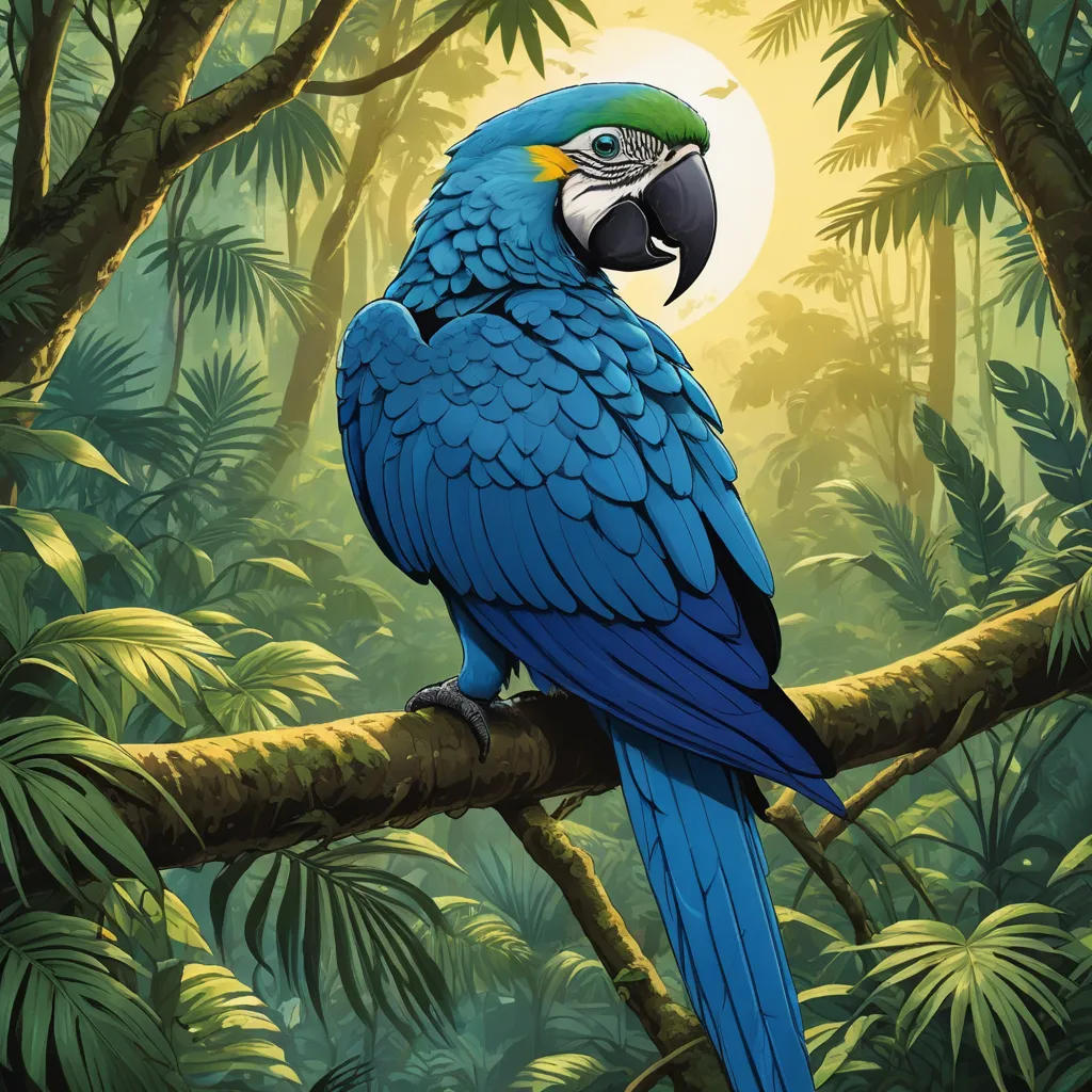 The Blue Macaw
