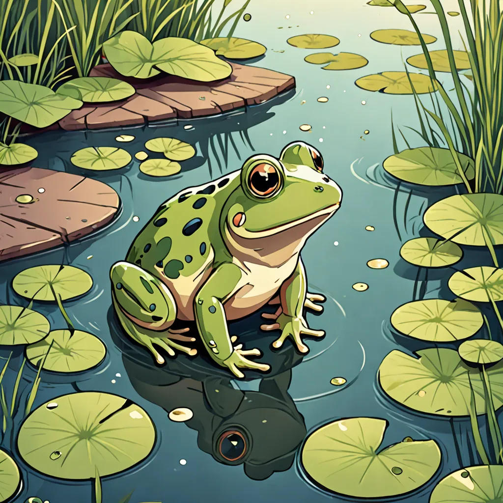 The Little Frog's Big Adventure