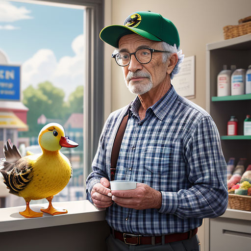 The Duck and the Lemonade Stand