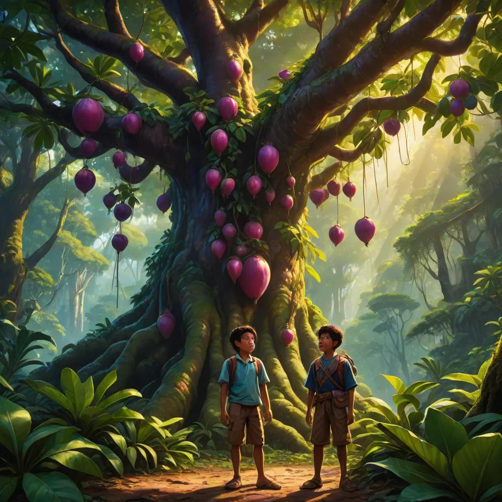 The Encounter by the Mangosteen Tree