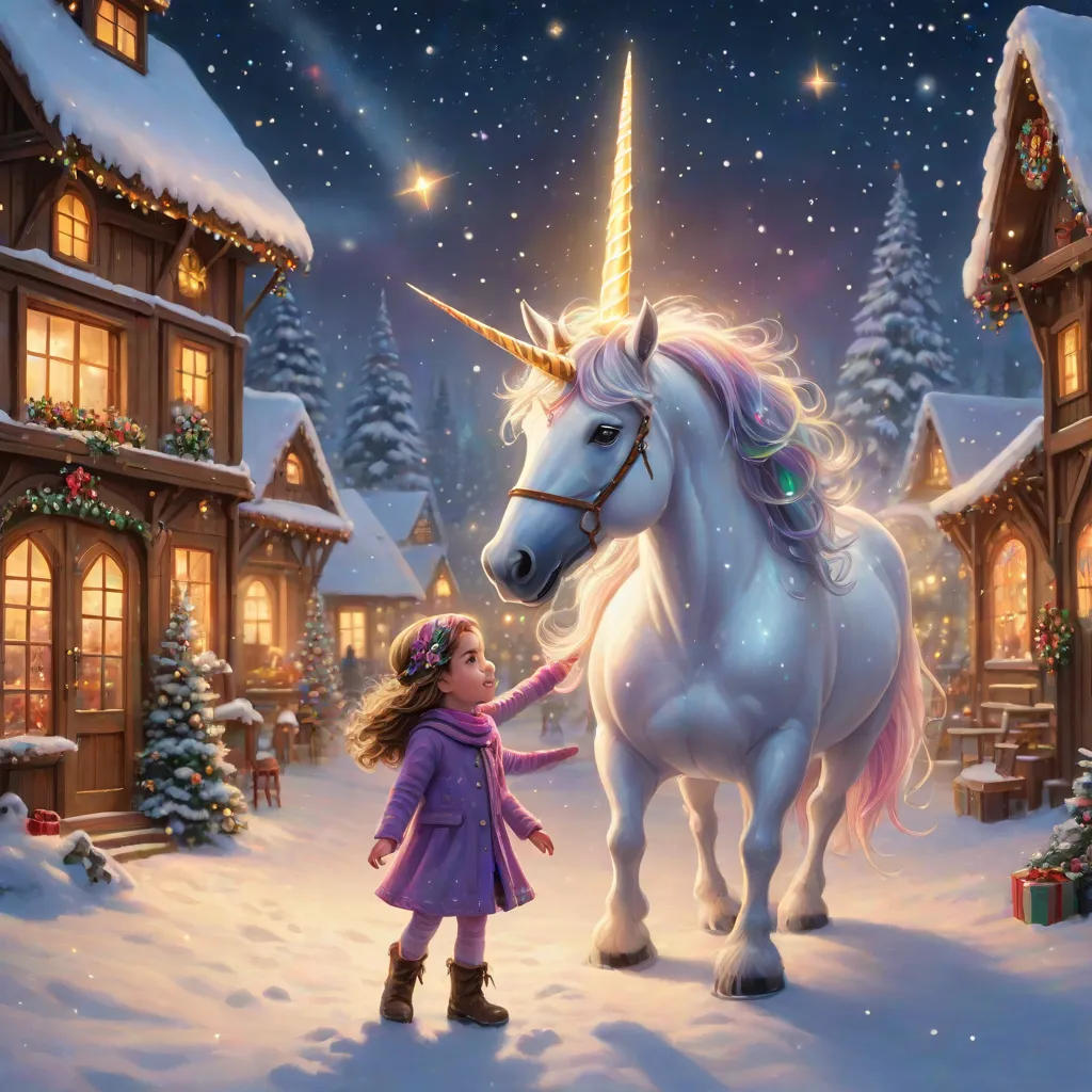 Unicorns at the North Pole: A Christmas Adventure