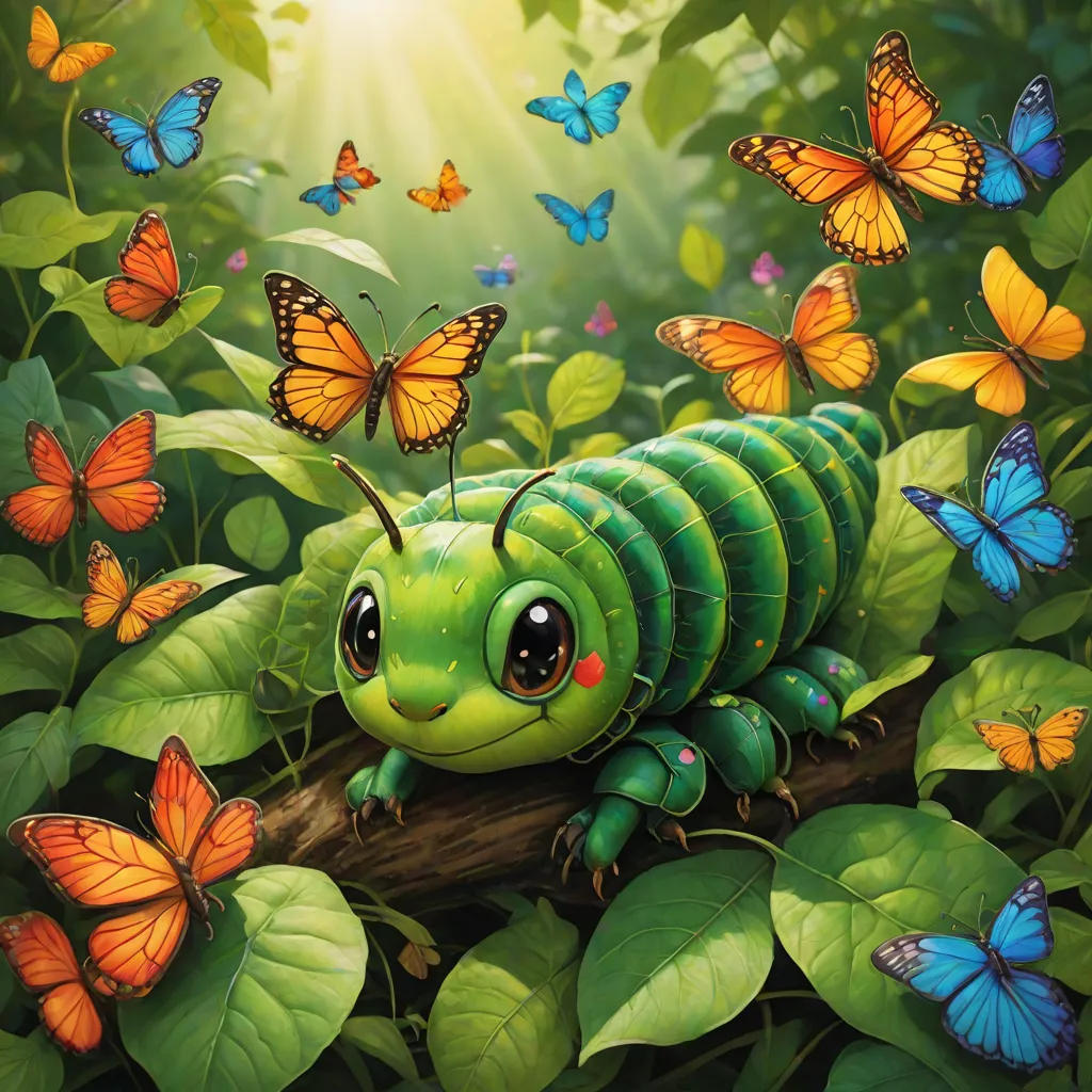 The Little Caterpillar Who Got Bullied