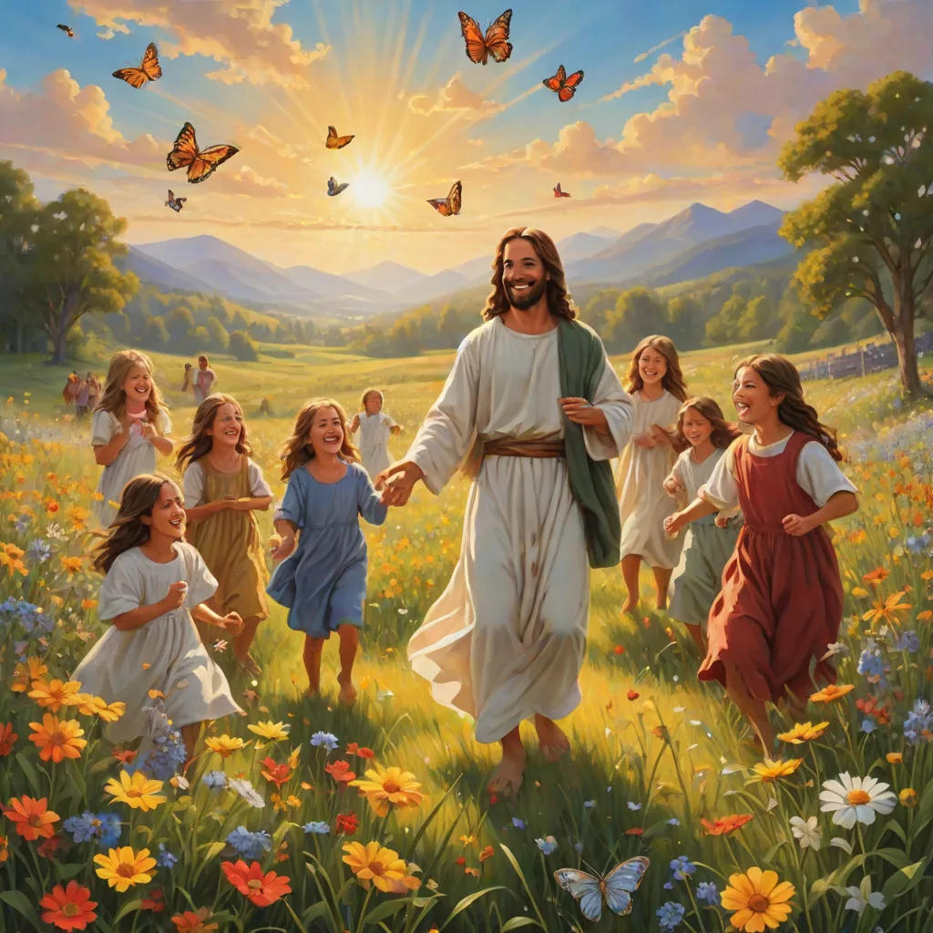 Jesus and the Little Children