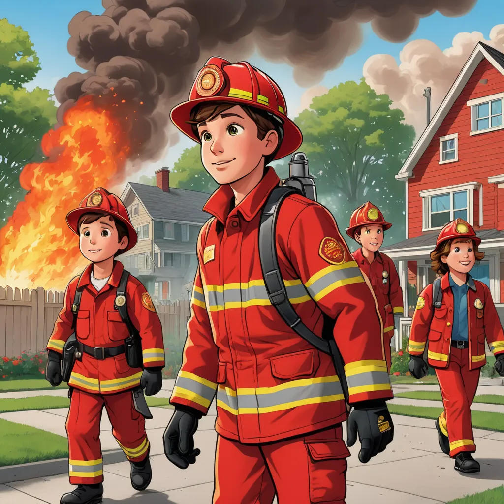 Little Firefighters: A Domestic Accident