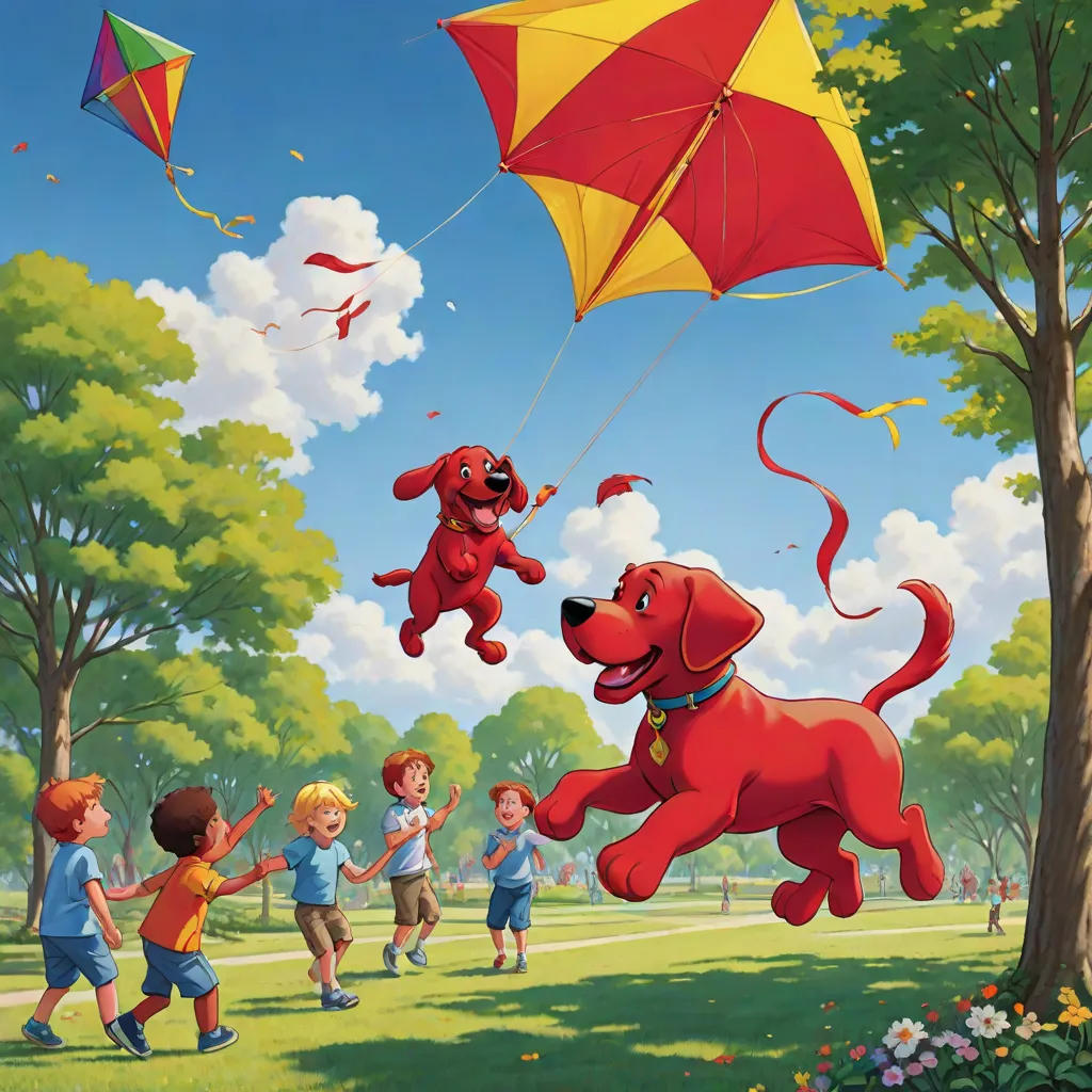 Clifford Saves the Day in the Park