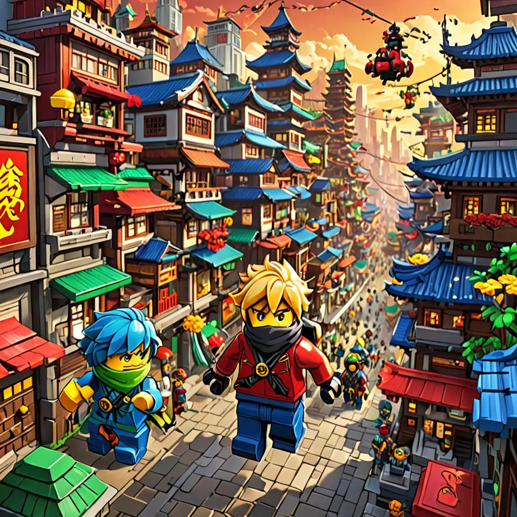 Aki's Adventure in Ninjago City
