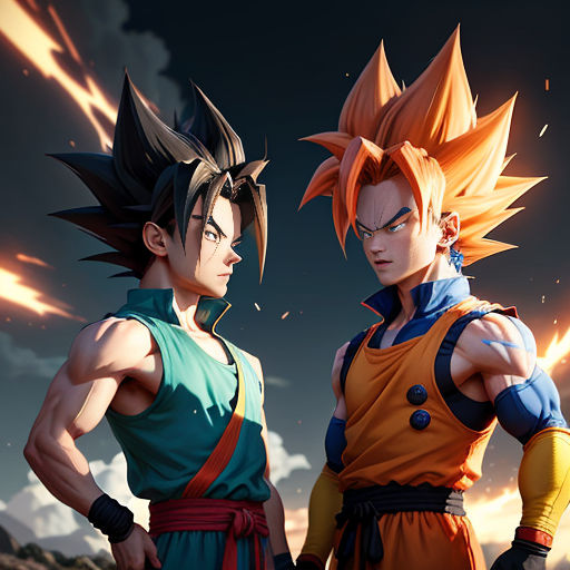 ArtStation - Gogeta & Vegito