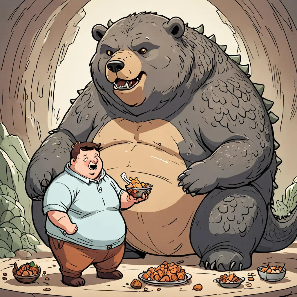 The Transformation of the Fat Bear Person