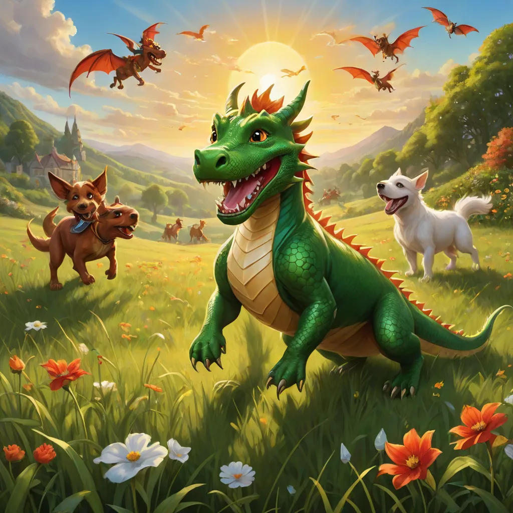 O Dragão que Queria Ser um Cachorrinho