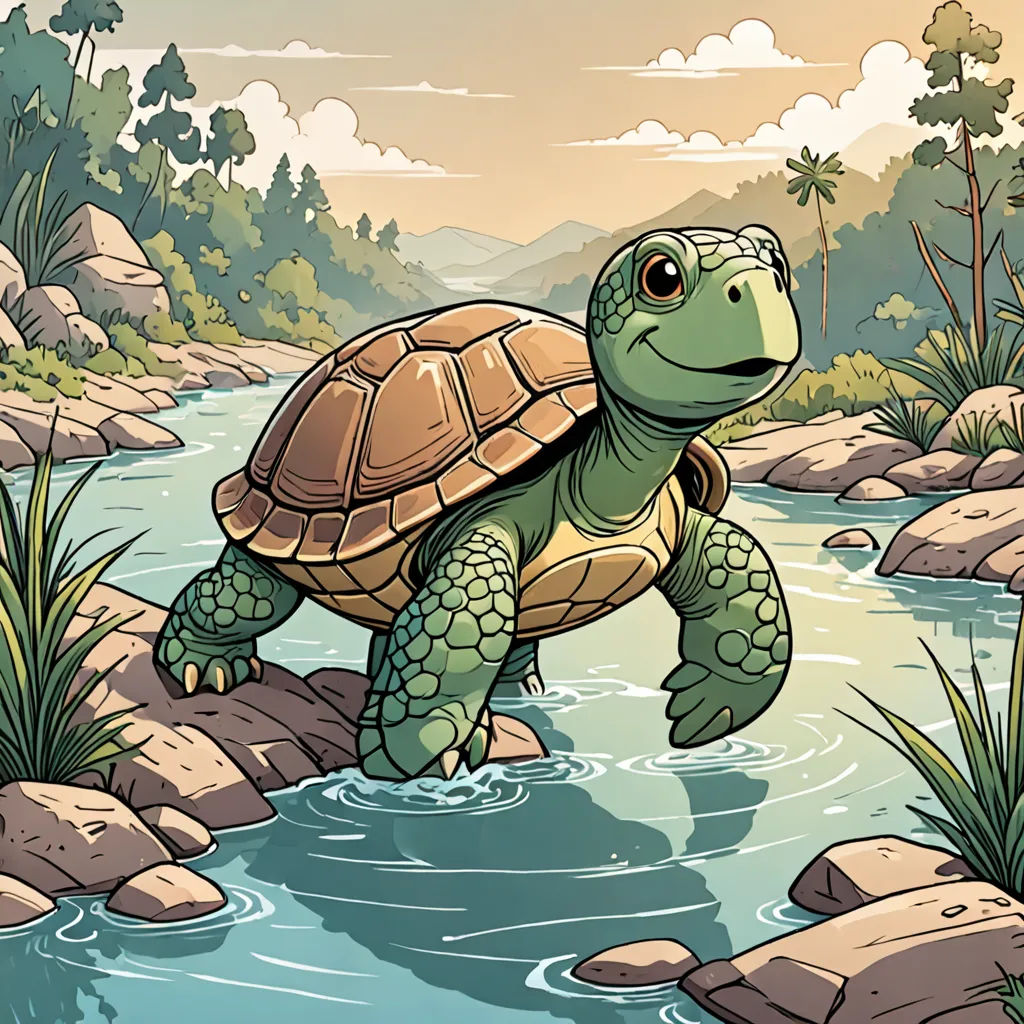 The Brave Little Turtle