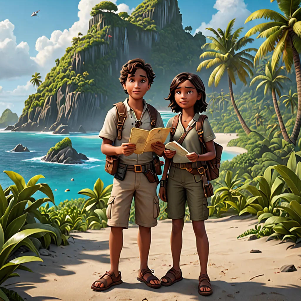 The Explorers of the Mysterious Island