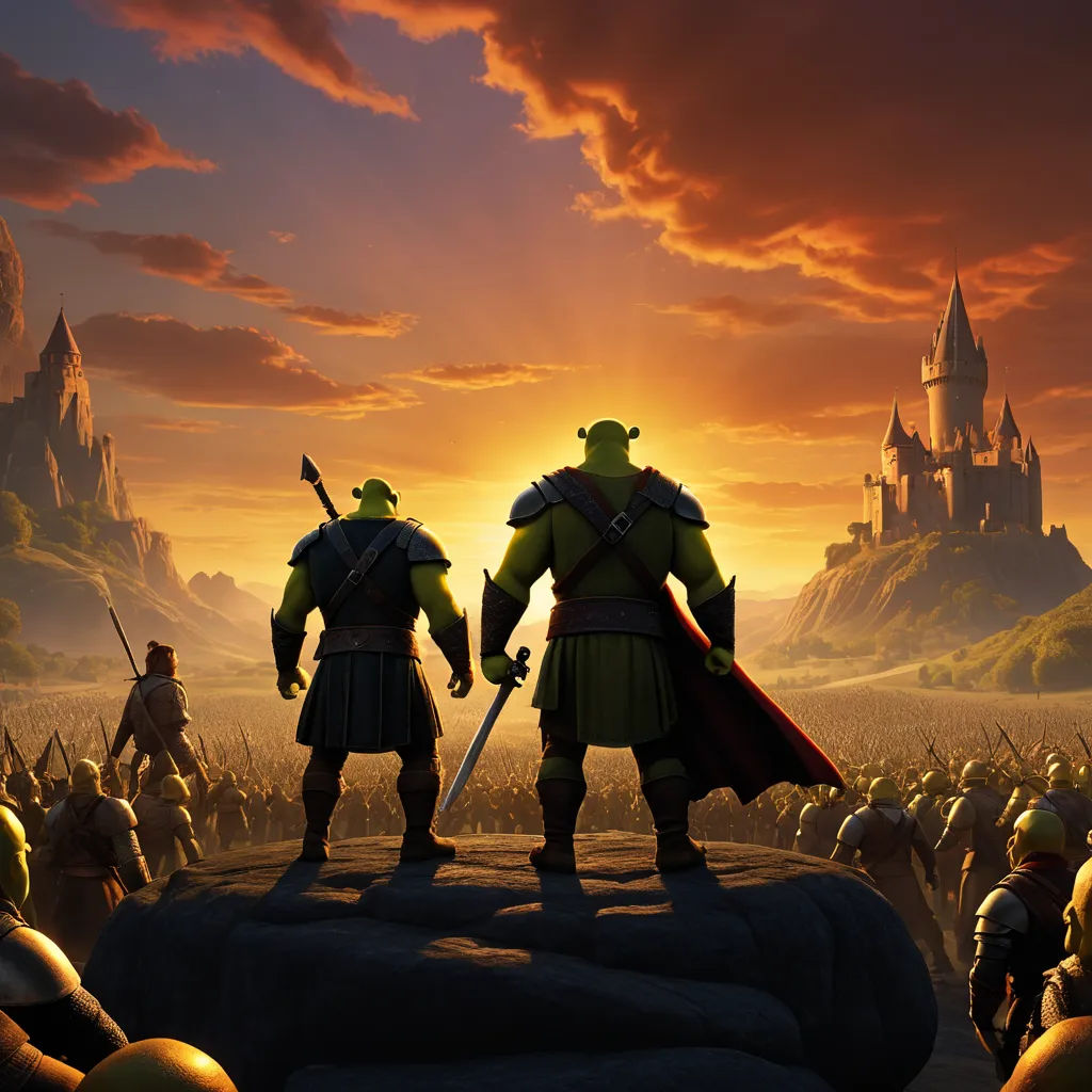 Shrek and the Knight Invaders