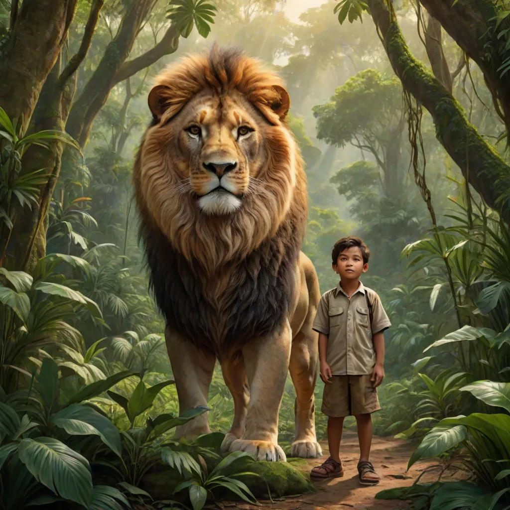 The Boy and the Lion