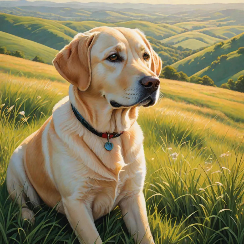 Logan the Yellow Lab