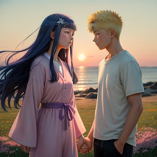 The Romantic Journey of Naruto and Hinata. 