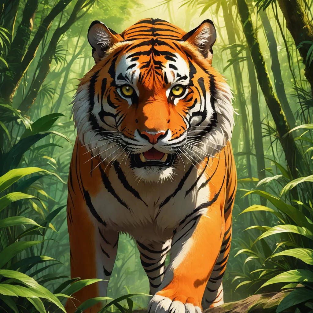 The Majestic Tiger