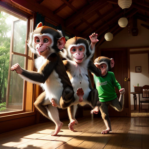 The Mischievous Monkeys