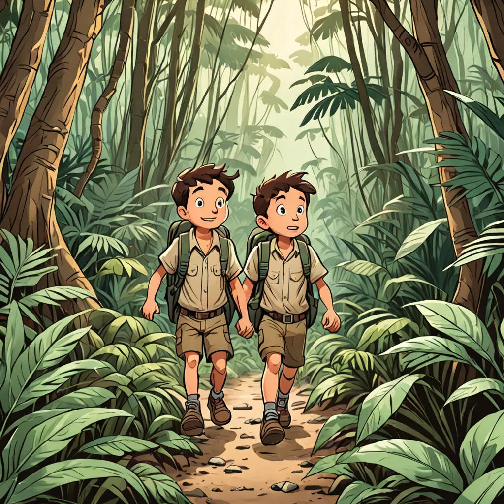 The Jungle Adventure of Jack and Max