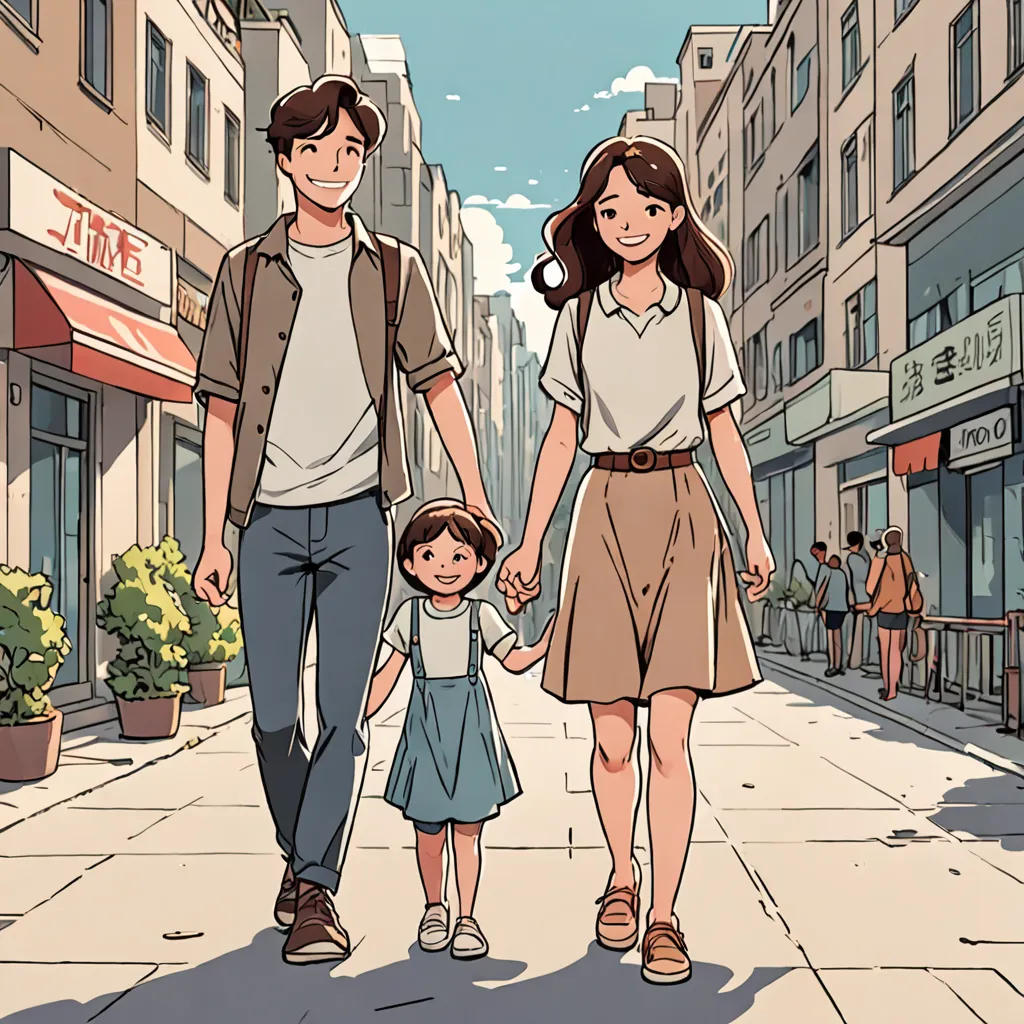 The Little Girl's New Family