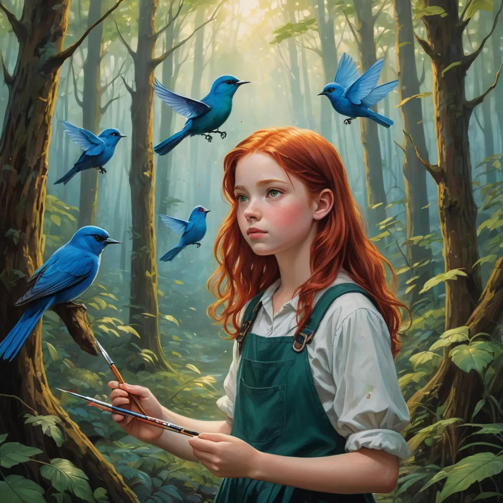 Sally and the Enchanted Canvas