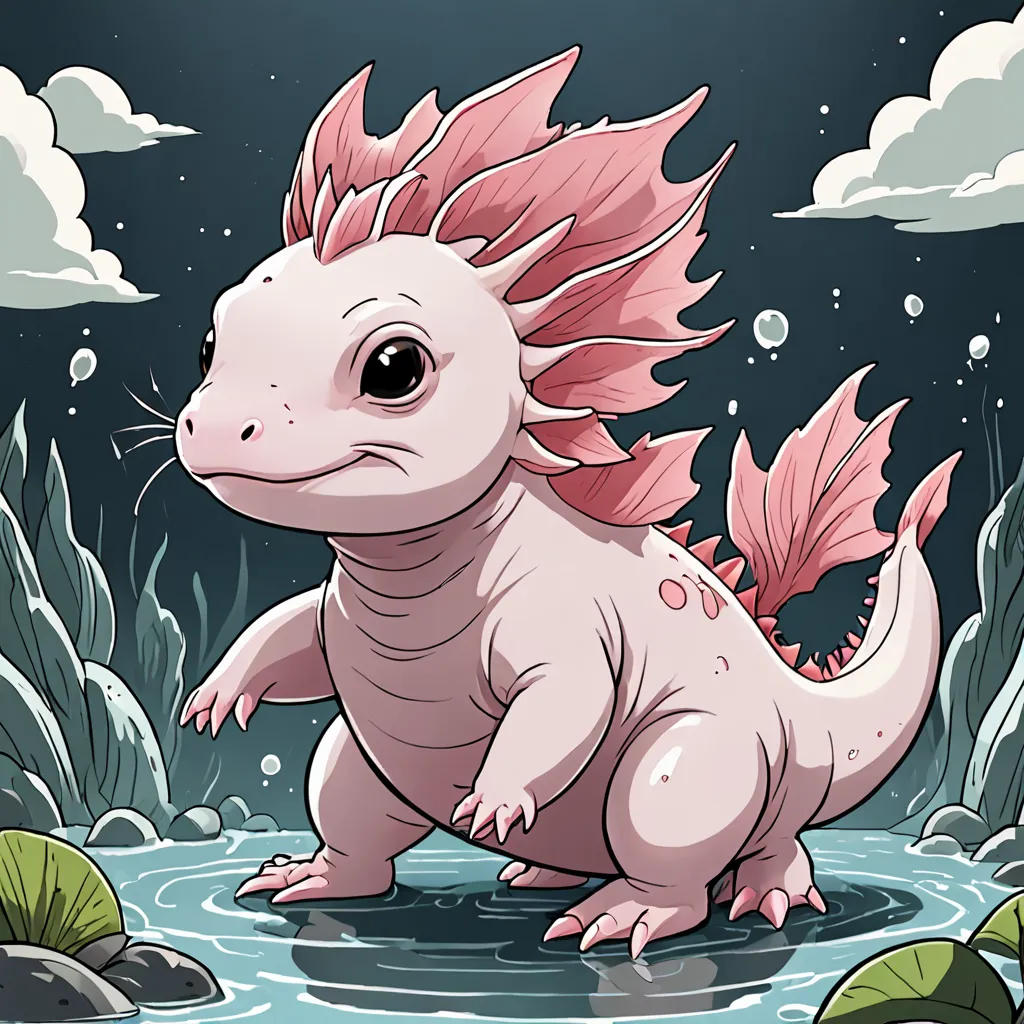 Noah the Axolotl and the Turbo Transformation